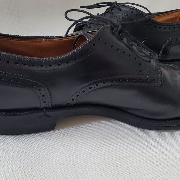 Johnston & Murphy Concard 2.0 Cap Toe Leather Dress Shoes Black Sz 10 main image 7